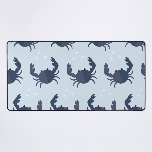 Item preview, Crabs on blue designed and sold by reneesillus.