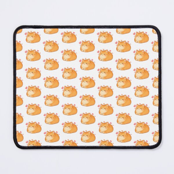 Item preview, Cute Chubby Orange Cat Loaf Hearts designed and sold by PriyankaSonara.