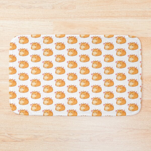 Item preview, Cute Chubby Orange Cat Loaf Hearts designed and sold by PriyankaSonara.