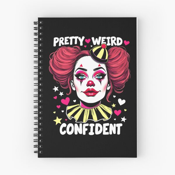 Item preview, Pretty Weird Confident Clowngirl Clown designed and sold by MooonTees.