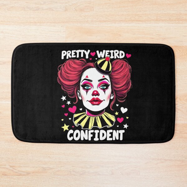 Item preview, Pretty Weird Confident Clowngirl Clown designed and sold by MooonTees.