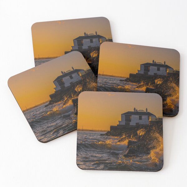 Item preview, Golden Spray and Ocean Waves at Sunset designed and sold by AndrewPHayward.