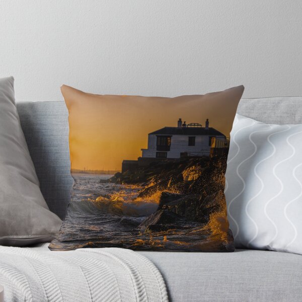 Item preview, Golden Spray and Ocean Waves at Sunset designed and sold by AndrewPHayward.