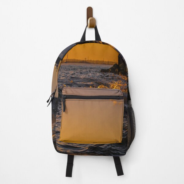 Item preview, Golden Spray and Ocean Waves at Sunset designed and sold by AndrewPHayward.