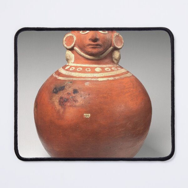 Item preview, Moche Face Vessel Ancient Art | Art Nouveau designed and sold by GammaRay.