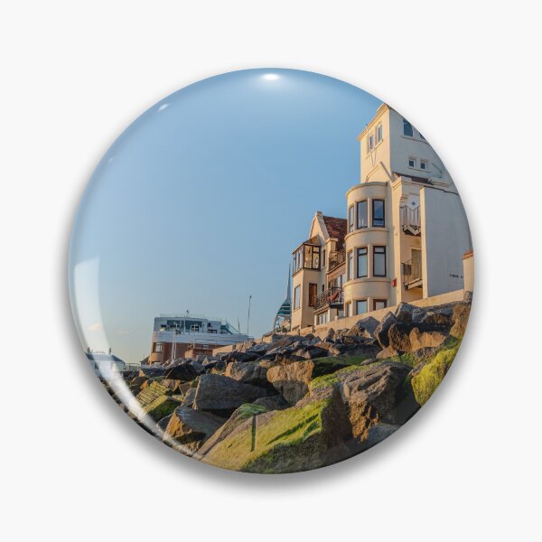 Item preview, Portsmouth Waterfront Architecture Vertical Perspective designed and sold by AndrewPHayward.