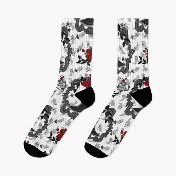 Item preview, Witchy Boot Black & White designed and sold by Ardelune.