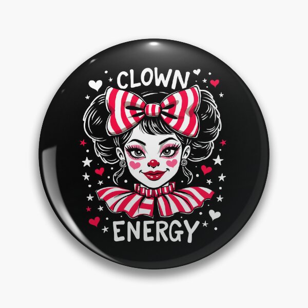 Item preview, Clown Energy Clowngirl Clown designed and sold by MooonTees.