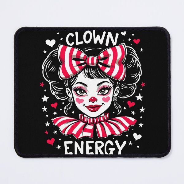 Item preview, Clown Energy Clowngirl Clown designed and sold by MooonTees.