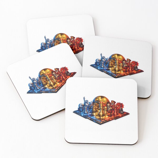 Item preview, The Geopolitical Chessboard designed and sold by ImaginaLuxe Art.
