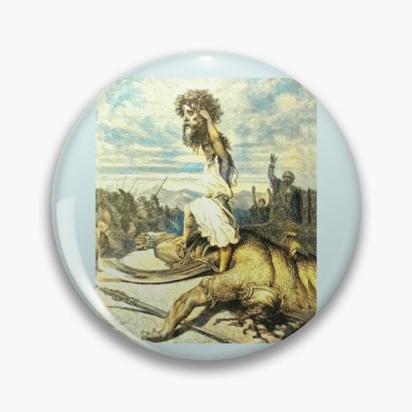 Item preview, David and Goliath Biblical Victory Art designed and sold by Flirt-Teez.