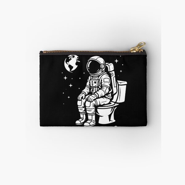 Item preview, Funny Astronaut on Toilet on the Moon designed and sold by PixelCatalyst.