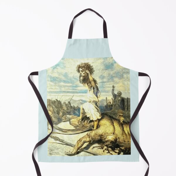 Item preview, David and Goliath Biblical Victory Art designed and sold by Flirt-Teez.