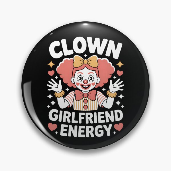Item preview, Clown Girlfriend Energy Clowngirl Clown designed and sold by MooonTees.