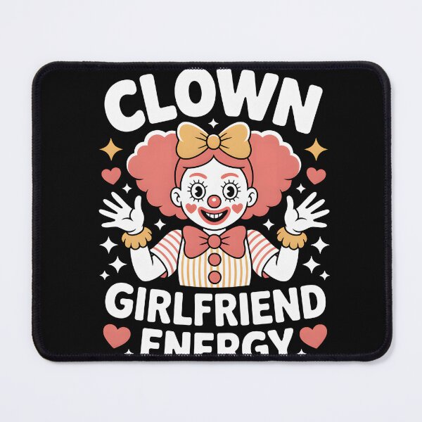Item preview, Clown Girlfriend Energy Clowngirl Clown designed and sold by MooonTees.