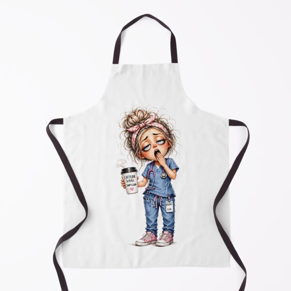 Item preview, Funny Tired Nurse Life Coffee and Scrubs designed and sold by Nurse Craft Studio.