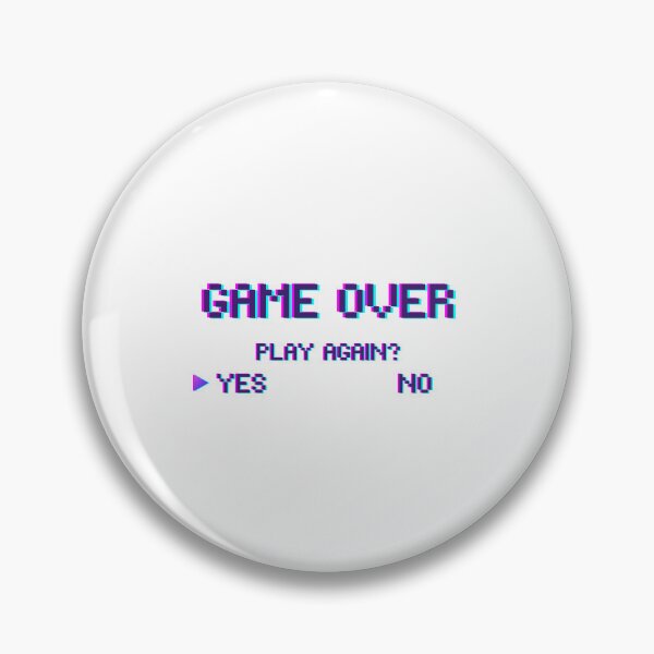 Item preview, Game Over Design designed and sold by PrettiPrintts.