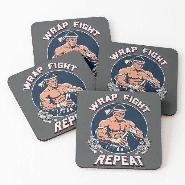 Item preview, WRAP FIGHT REPEAT designed and sold by TeeCodes.