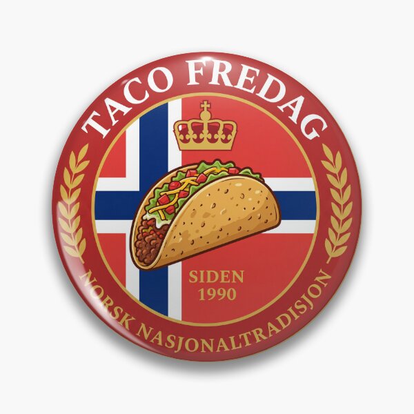 Item preview, Taco fredag – Norsk tradisjon siden 1990 designed and sold by FunnyBusy-ness.