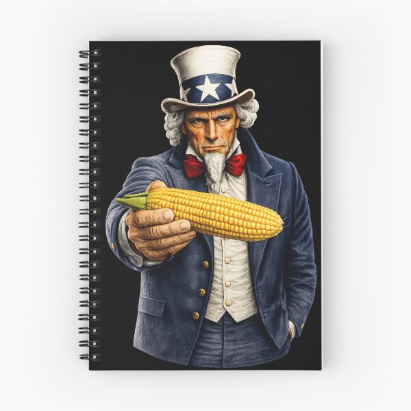 Item preview, Funny Corn Lover Uncle Sam Patriotic BBQ Food Humor Design designed and sold by TheTrendsDesk.