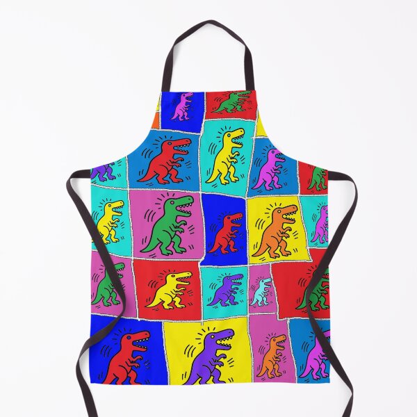 Item preview, pop art t rex dinosaur 123 designed and sold by LowEndGraphics.