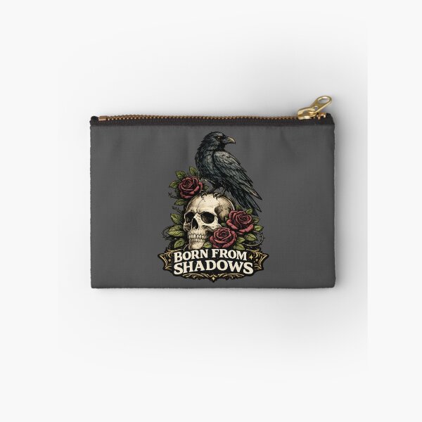 Item preview, Born From Shadows Gothic Raven Skull designed and sold by Mr Lee.