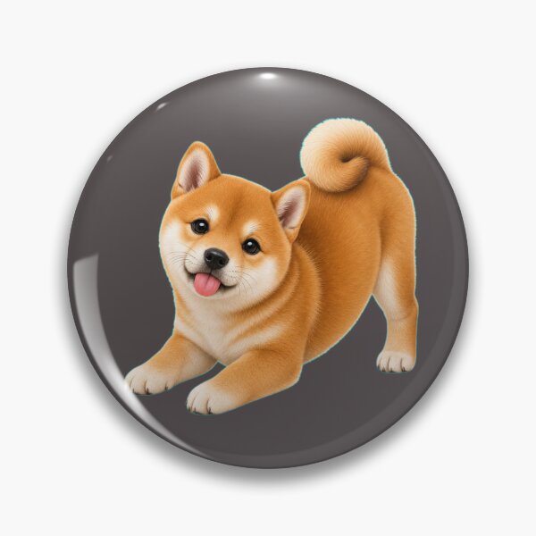 Item preview, Sweet Shiba Inu Puppy "Mlem" designed and sold by DarVibe Designs.