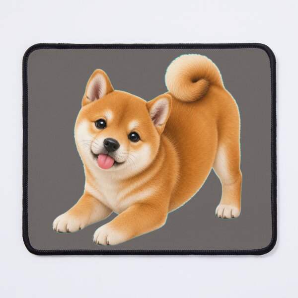 Item preview, Sweet Shiba Inu Puppy "Mlem" designed and sold by DarVibe Designs.