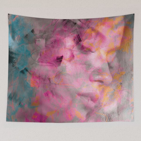 Item preview, Beautiful lady - Abstract by Ellizzy Art designed and sold by Ellizzy®Art.