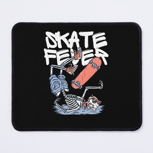 Item preview, Skeleton Skateboard Wipeout - Funny Falling Bones Cartoon Art designed and sold by PrimalBeastLab.