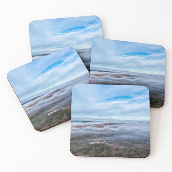 Item preview, Aerial scene capturing Glenbawn Dam shrouded in fog designed and sold by Southern Cross Lifestyle .