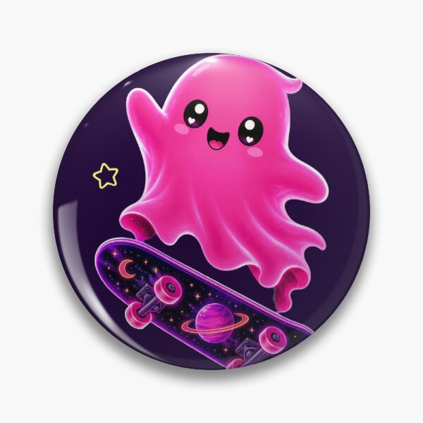 Item preview, Pink Skater Ghost designed and sold by EsenciaZen.