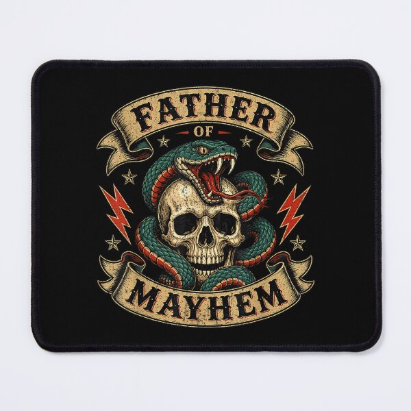 Item preview, Father of Mayhem Men Dad Funny Father's Day Matching Family designed and sold by AnitaBice.