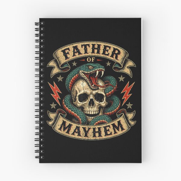 Item preview, Father of Mayhem Men Dad Funny Father's Day Matching Family designed and sold by AnitaBice.