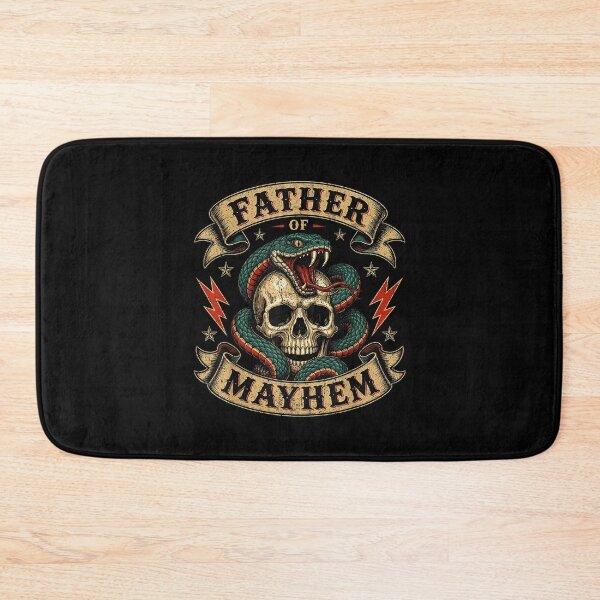 Item preview, Father of Mayhem Men Dad Funny Father's Day Matching Family designed and sold by AnitaBice.