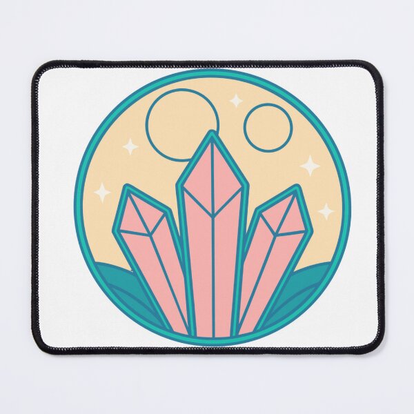 Item preview, healing crystal altar under moonlight designed and sold by Senglaopattern.