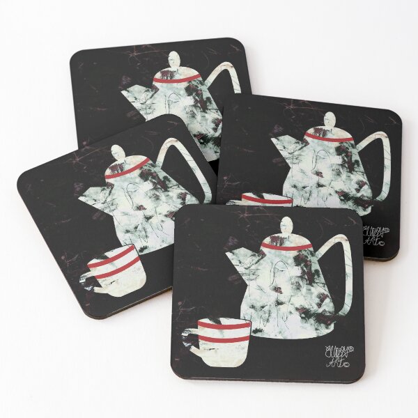 Item preview, Tea Time - Abstract by Ellizzy Art designed and sold by Ellizzy®Art.