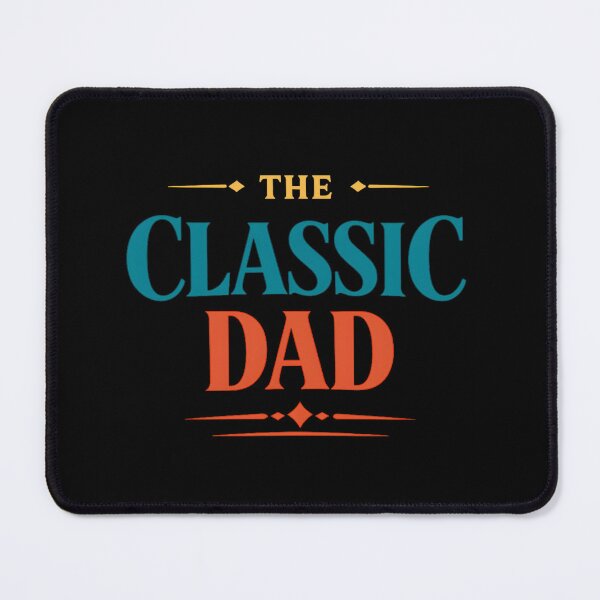 Item preview, The Classic Dad - Retro Sunset Vintage Typography for Father's Day designed and sold by VaultVibes.