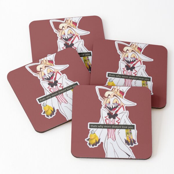Item preview, Hazbin Hotel Lucifer Meme Sticker designed and sold by StudioIzmir.