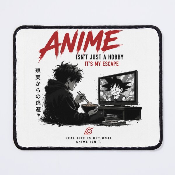 Item preview, Anime is my escape designed and sold by fadeinkstudio.