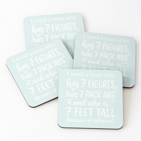 Item preview, Funny Inflation Dating Expectations Sarcastic Humor designed and sold by Flirt-Teez.