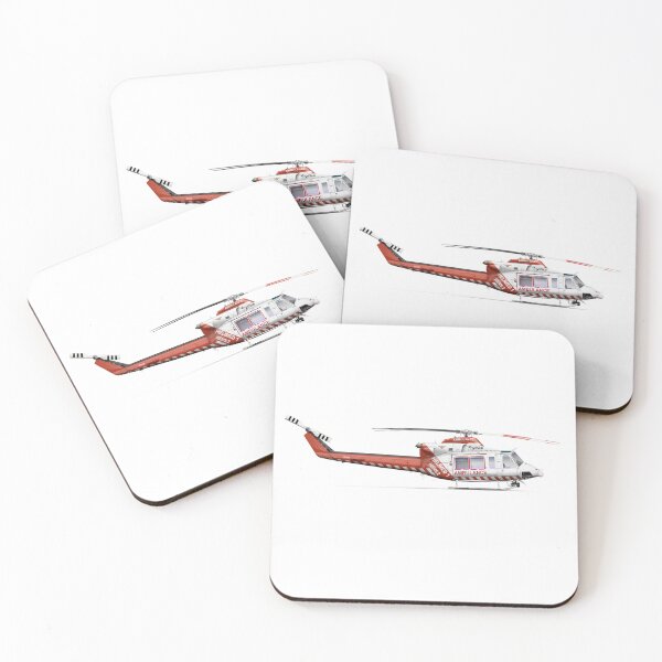 Item preview, BELL 412 VH-VAB AMB-VIC 2009 designed and sold by Grubby Fingers Aircraft Illustration.