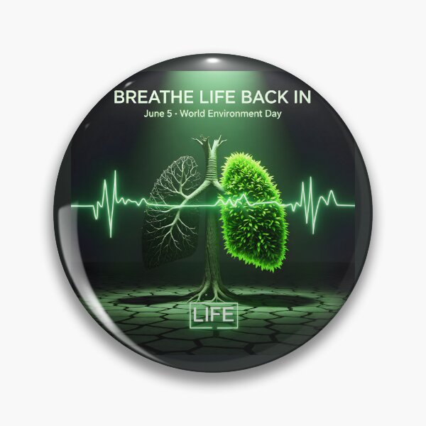 Item preview,  Breathe Life Back In: World Environment Day designed and sold by Creative-RE.