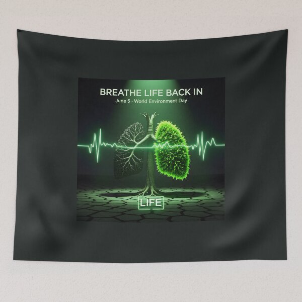 Item preview,  Breathe Life Back In: World Environment Day designed and sold by Creative-RE.