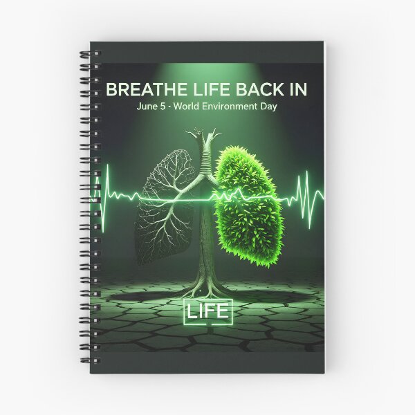 Item preview,  Breathe Life Back In: World Environment Day designed and sold by Creative-RE.