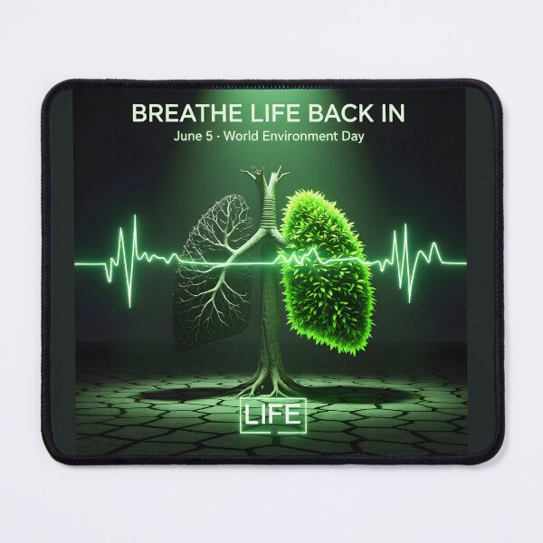 Item preview, Breathe Life Back In: World Environment Day designed and sold by Creative-RE.