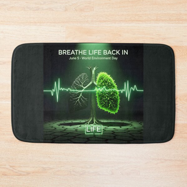 Item preview,  Breathe Life Back In: World Environment Day designed and sold by Creative-RE.