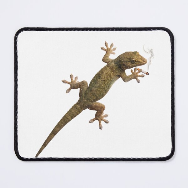 Item preview, Lizard Smoking  designed and sold by FattyMcGee.