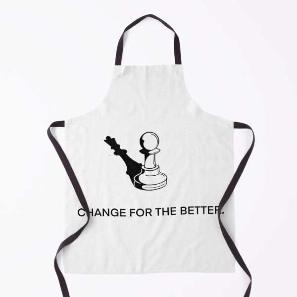Item preview, Change for the Better Chess Pawn Queen Shadow Inspirational Quote designed and sold by WormJ.