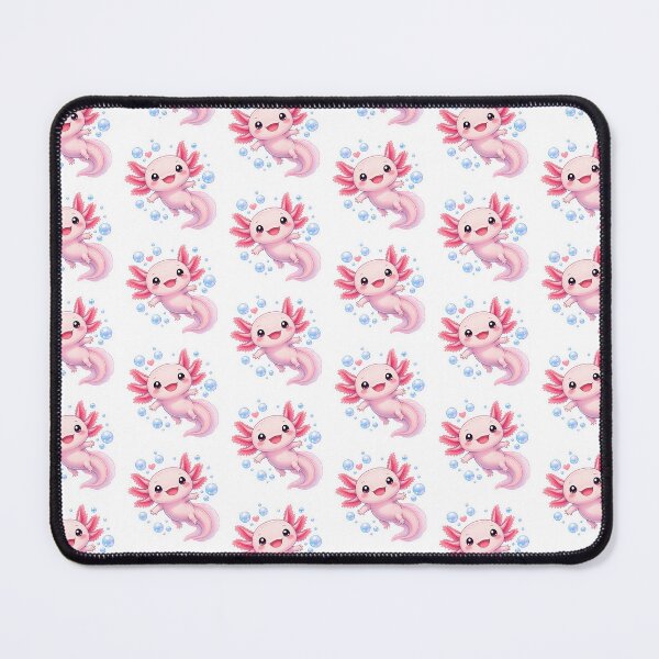 Item preview, Cute Smiling Axolotl Bubble Kawaii designed and sold by PriyankaSonara.